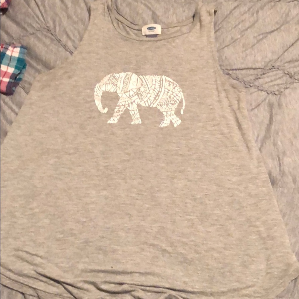 Grey Elephant Tank